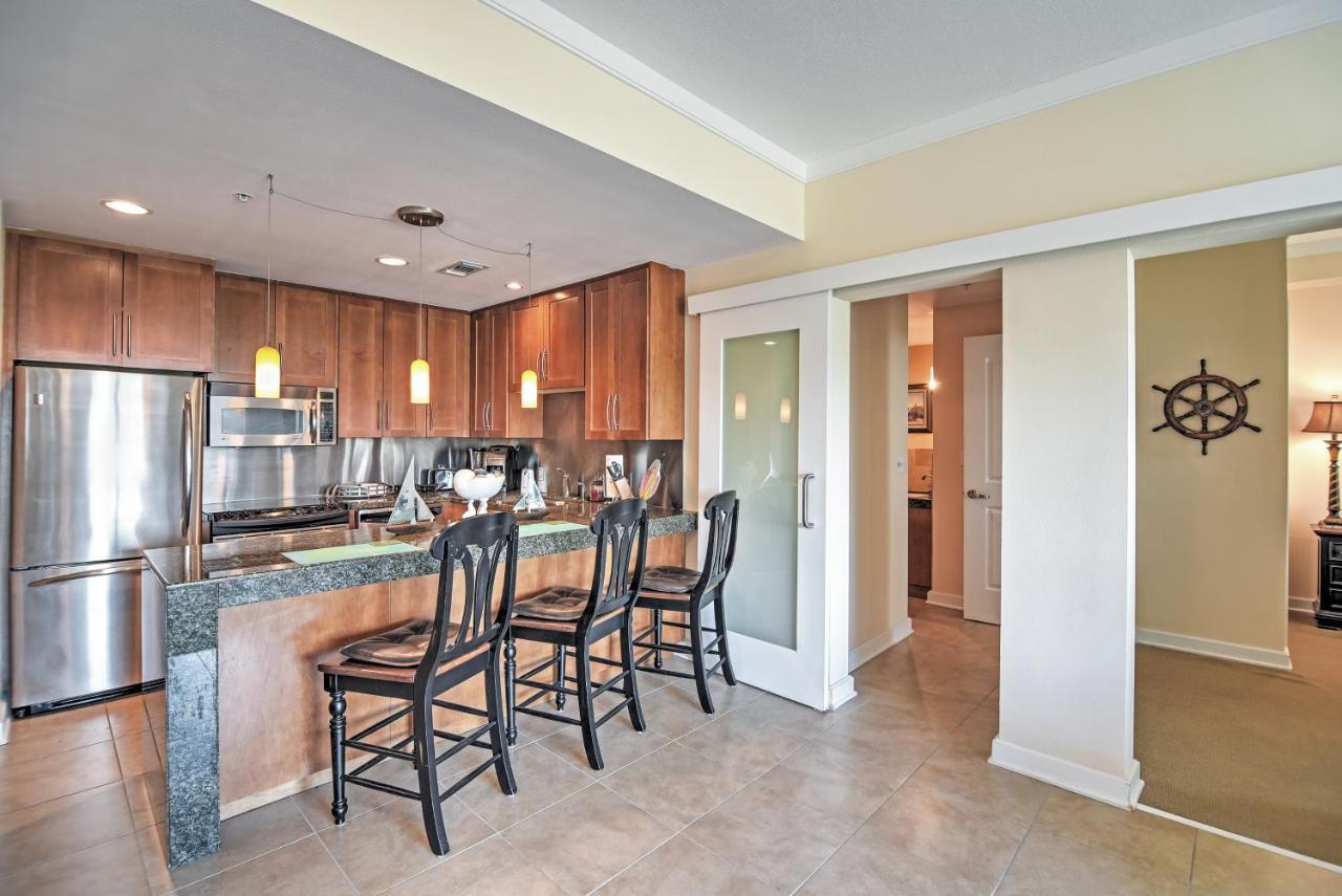 Beachside Biloxi Club Condo Balcony With Ocean View Eksteriør bilde