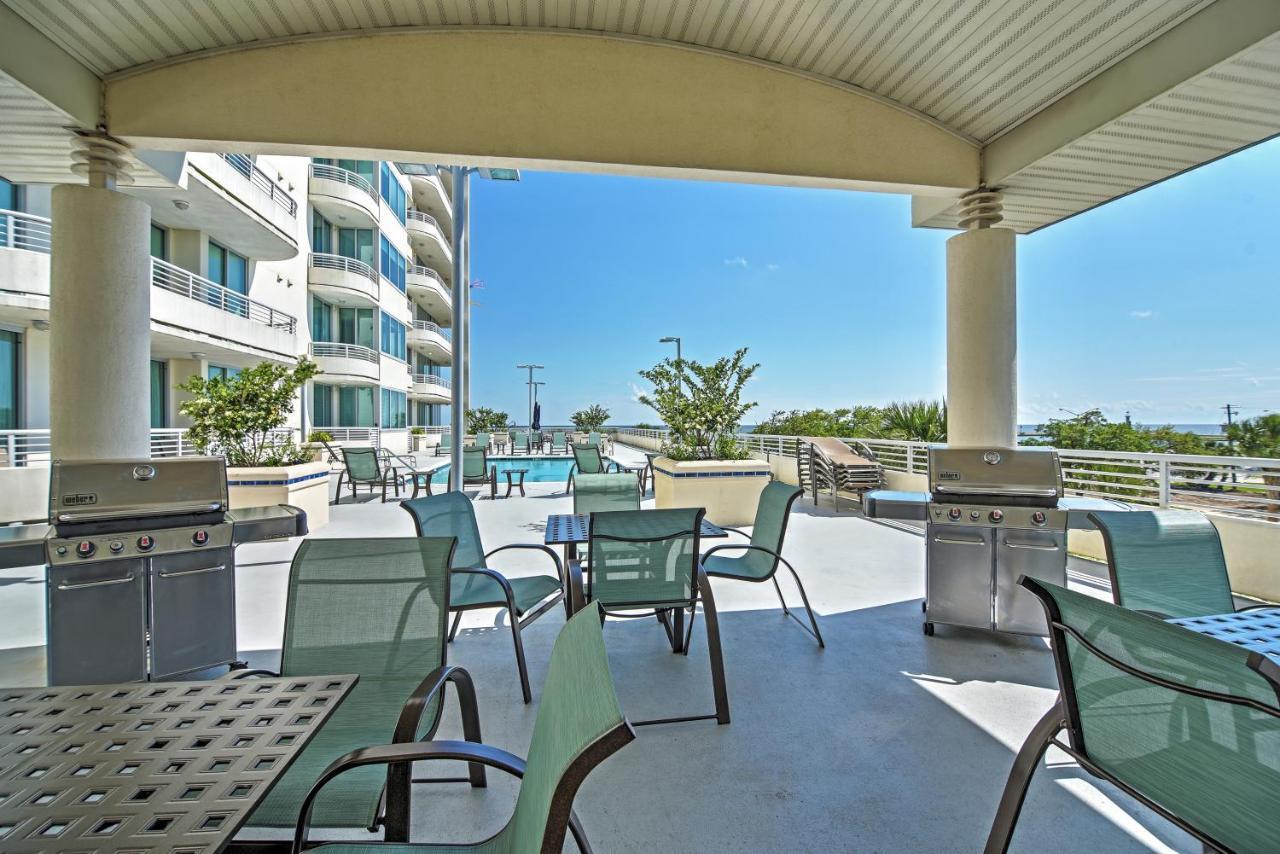 Beachside Biloxi Club Condo Balcony With Ocean View Eksteriør bilde